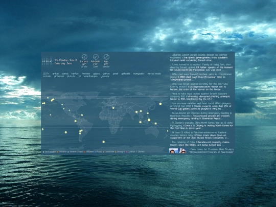 home startpage screenshot