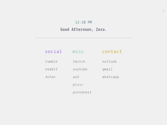 school startpage/startpage screenshot