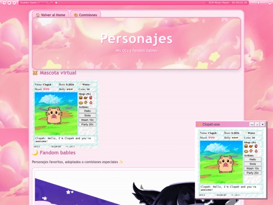 pagina de pruebas screenshot