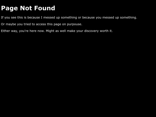not_found screenshot