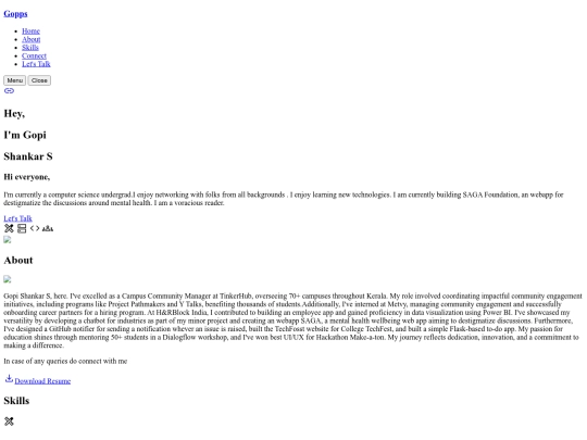 prof screenshot