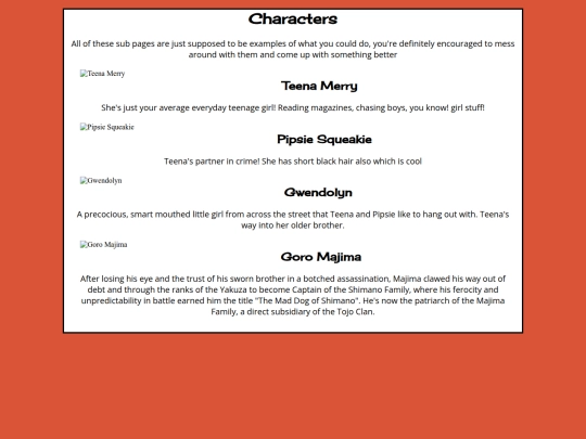 characters screenshot
