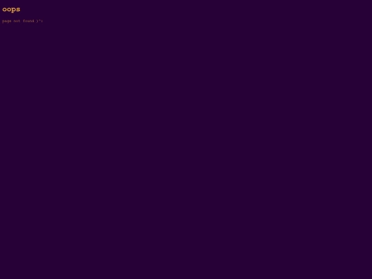 not_found screenshot