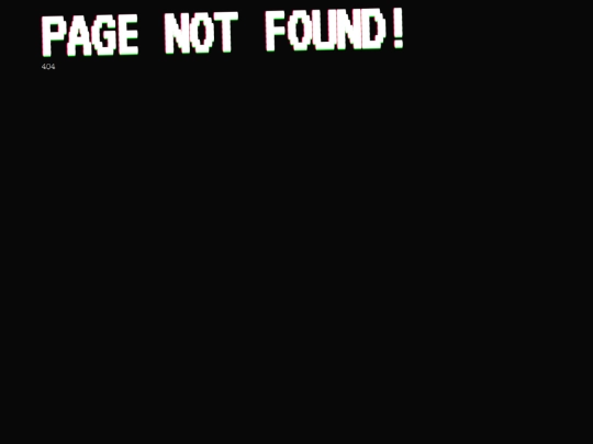 not_found screenshot