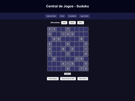 sudoku screenshot