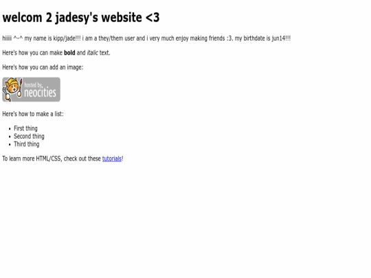 index screenshot