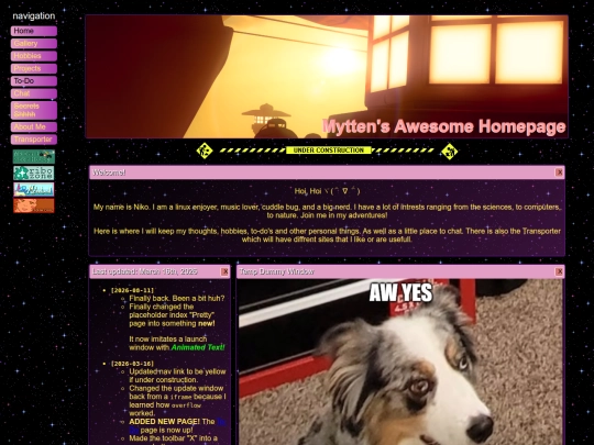 home screenshot