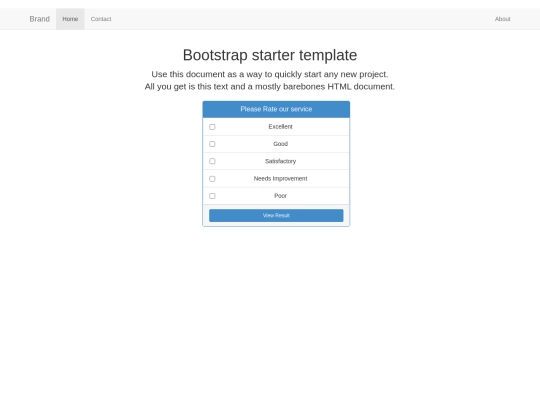 survey screenshot