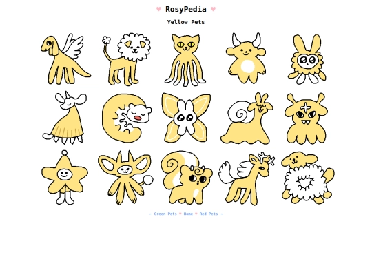 pets-yellow screenshot