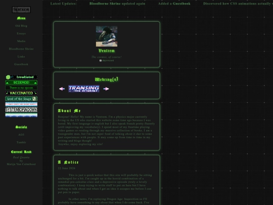 test screenshot