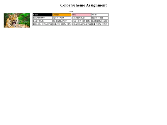 Colour screenshot