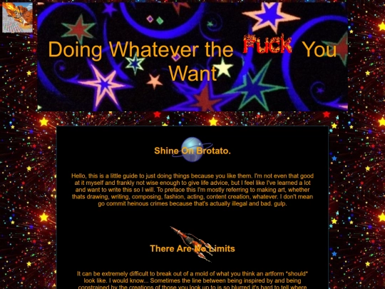 E-zines/Doingwhatever screenshot