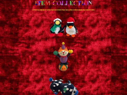 Itemcollection screenshot