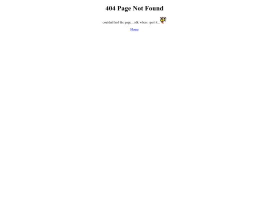 not_found screenshot
