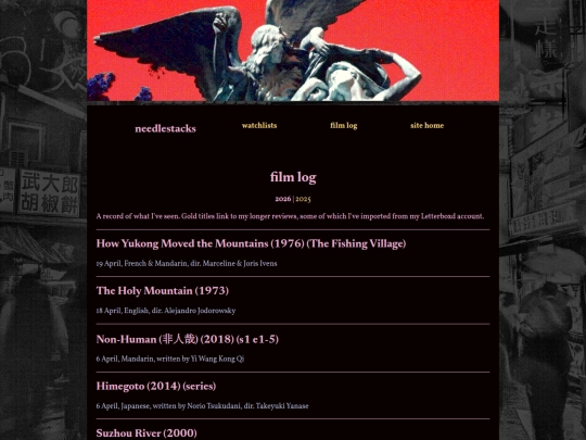 look/film/film-log screenshot