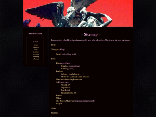 sitemap screenshot