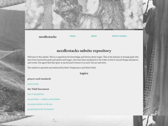 subsite/home screenshot