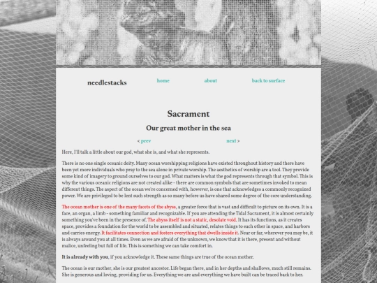 subsite/sacrament-ocean-mother screenshot