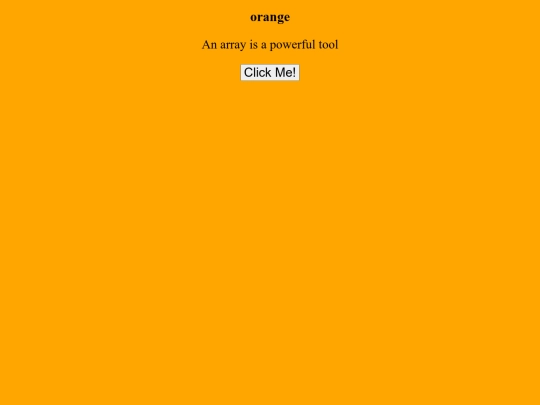 arrays screenshot
