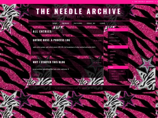 entries screenshot