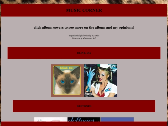 music-corner screenshot
