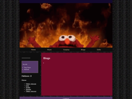 Blogs screenshot