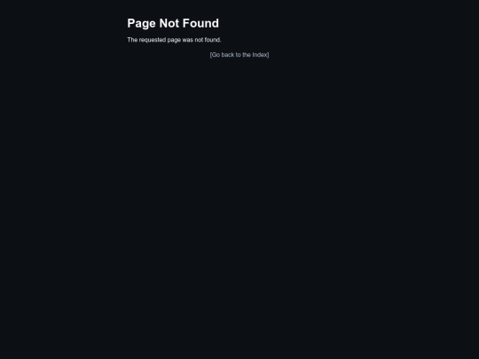 not_found screenshot
