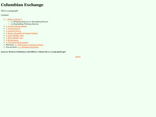 history/colombianexchange screenshot