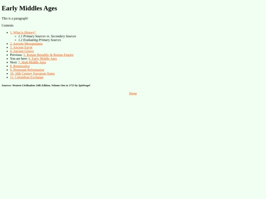 history/earlymiddleages screenshot