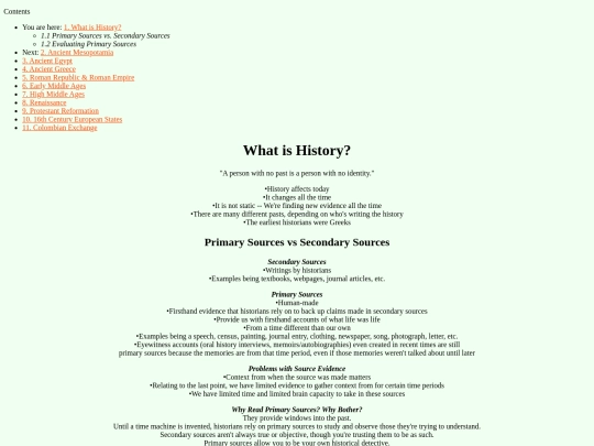 history/history screenshot