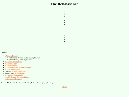 history/renaissance screenshot