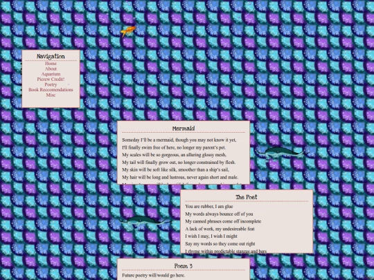 Poetry screenshot
