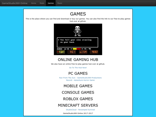 games screenshot