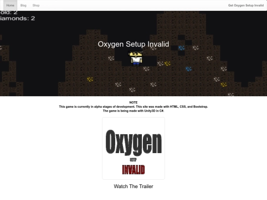 oxygensetupinvalid screenshot