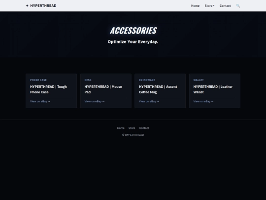 accessories screenshot