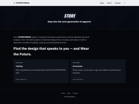 store screenshot