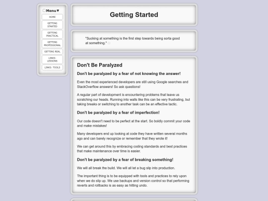getting-started screenshot