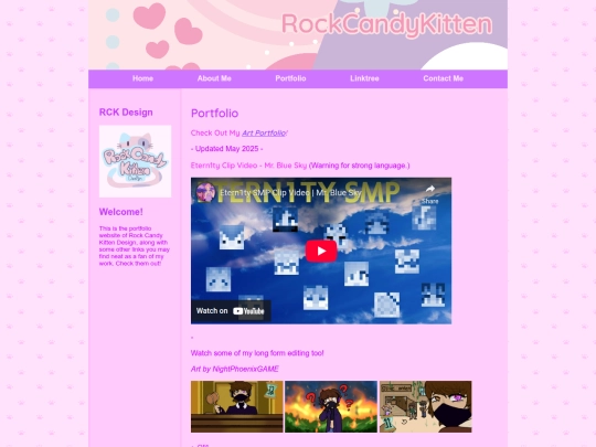 videoportfolio screenshot