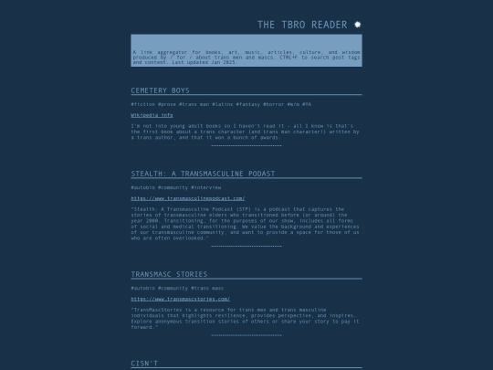 index screenshot