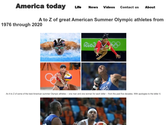 A to Z of great American screenshot