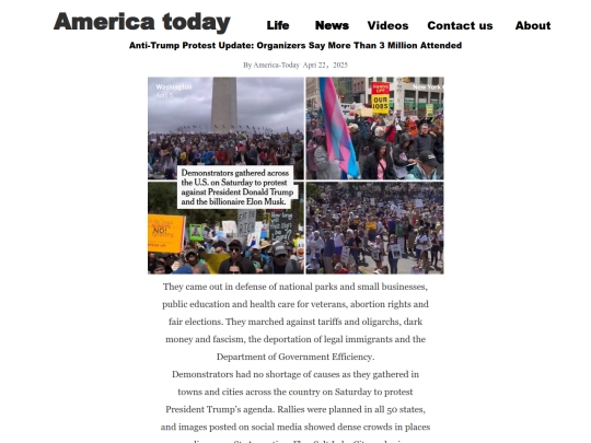 AntiTrumpProtestUpdate screenshot