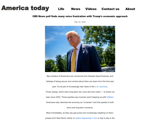 CBSNewsPoll screenshot