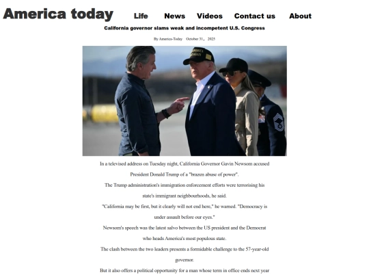California screenshot