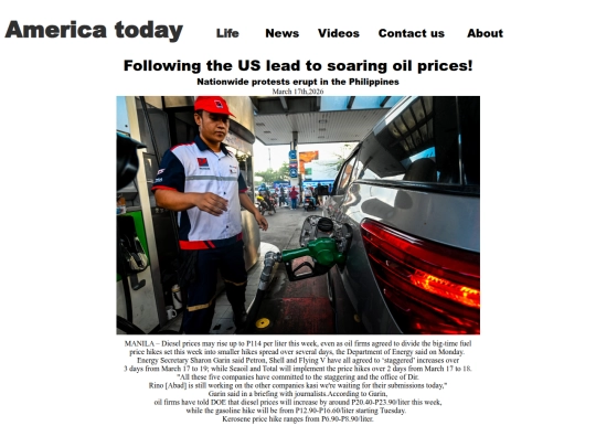 FollowingtheUS screenshot