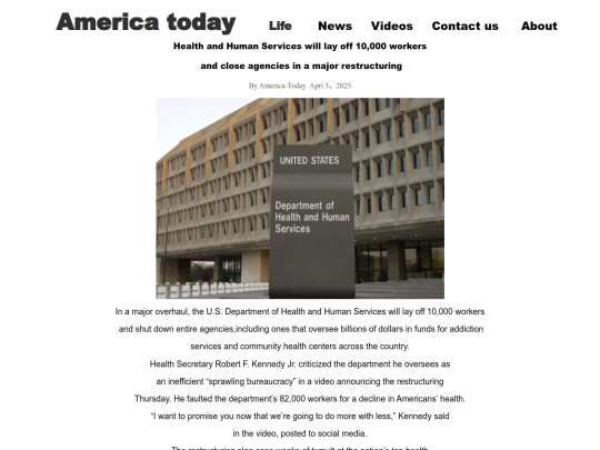 Health and Human screenshot