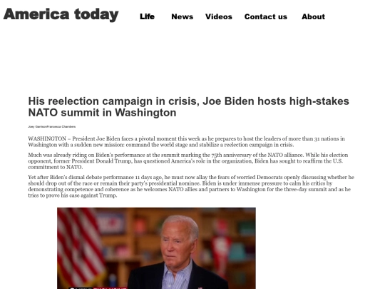 Joe Biden is hosting a high-stakes screenshot