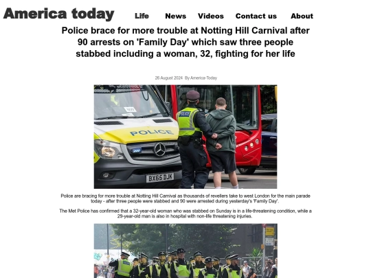 Police brace for more trouble at Notting Hill screenshot