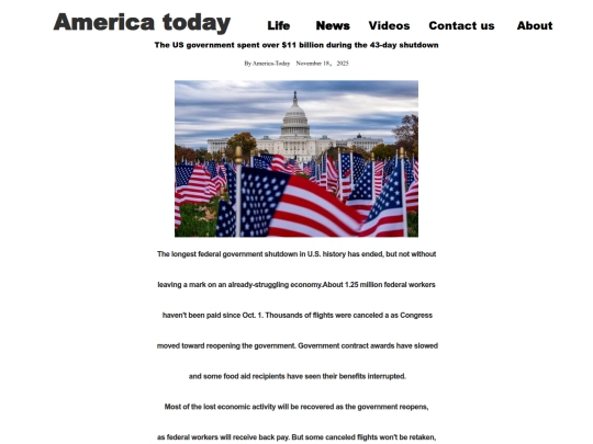 TheUSgovernment screenshot