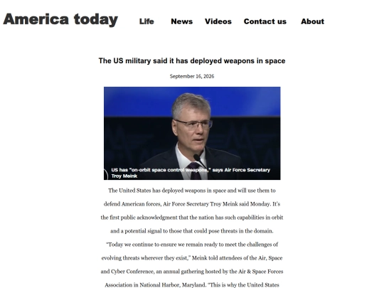 TheUSmilitary  screenshot
