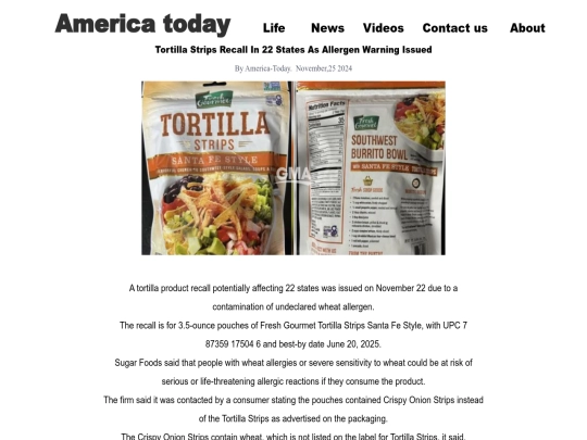 TortillaStrips screenshot